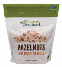 Diced Hazelnuts 12oz bag
